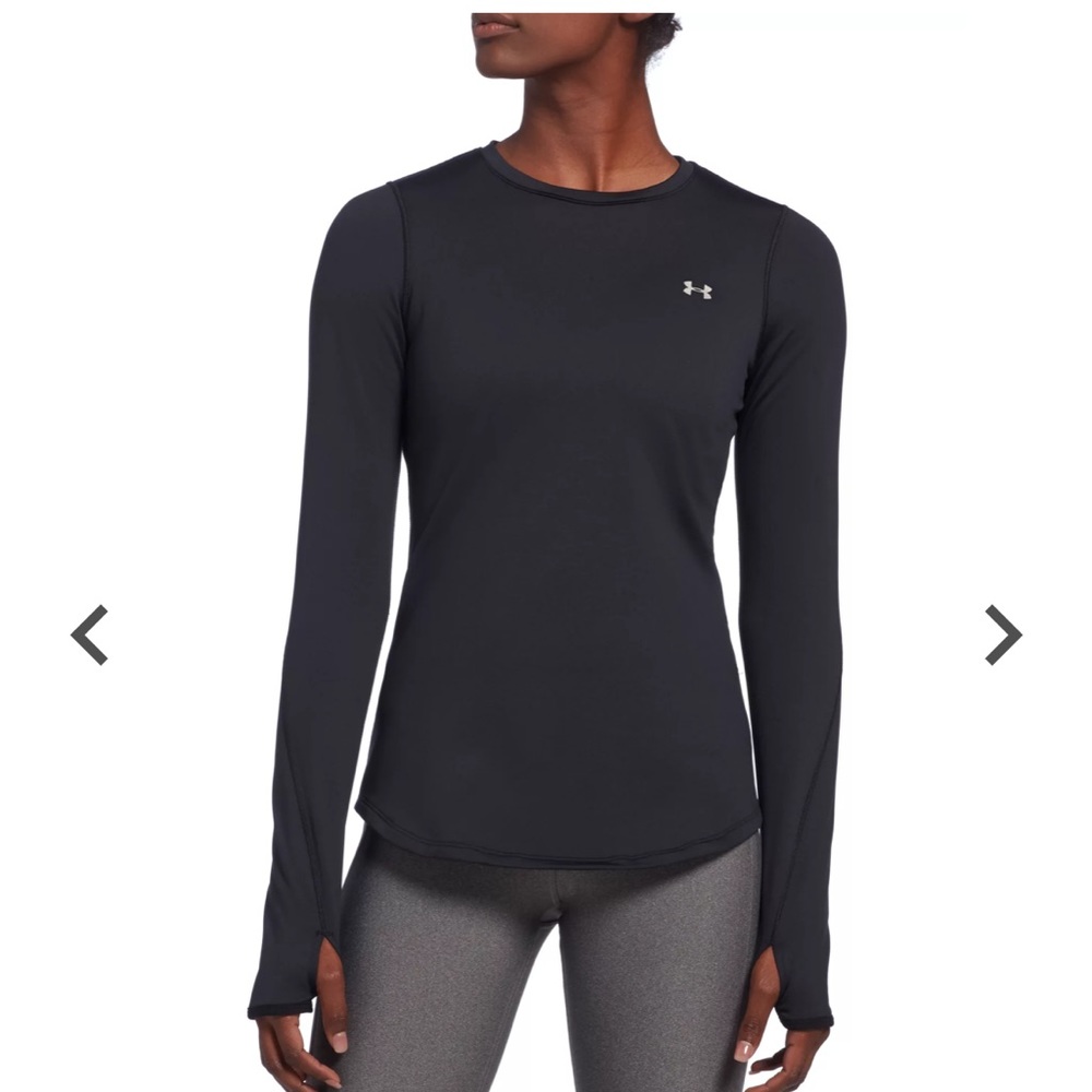 Under Armour Women's ColdGear Armour Crew Long Sleeve - size Small